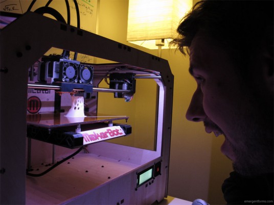 3D Printing Parametric Sculptures with MakerBot Replicator