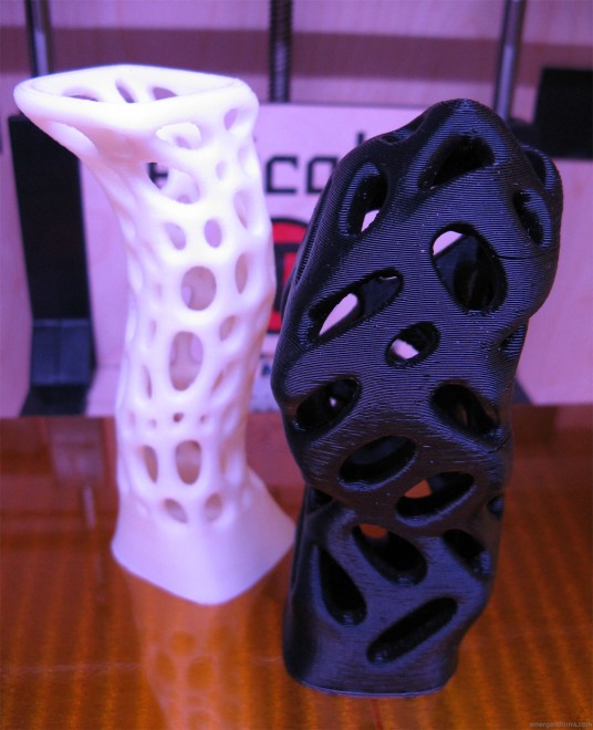3D Printing Parametric Sculptures with MakerBot Replicator