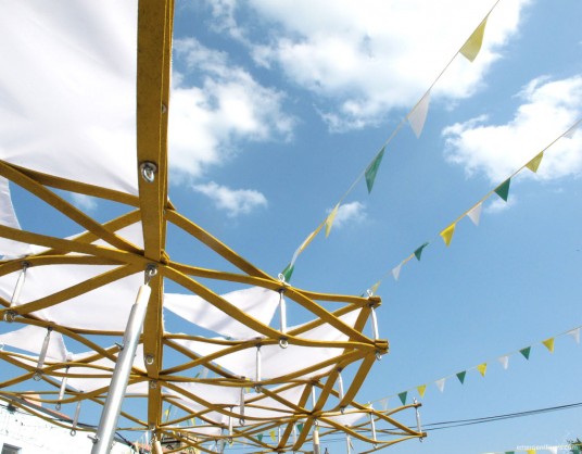Emergent Forms Cart Canopy Detail