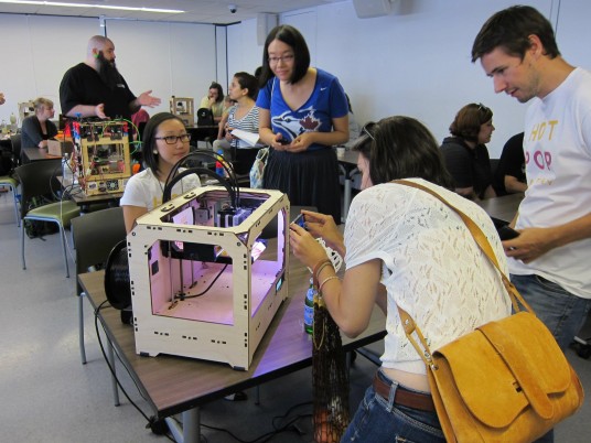 Ladies Learning Code 3D Printing Workshop Hot Pop Factory Printer Ladies Learning Code 3D Printing Workshop Hot Pop Factory Printer